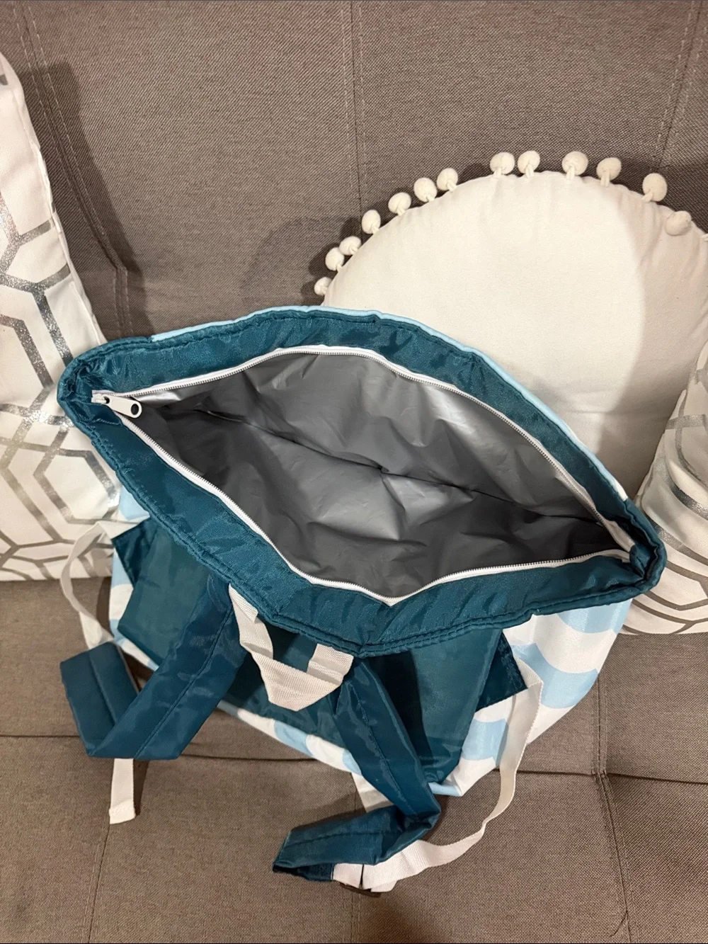 Teal Women's Lightweight Tote Backpack - Unbranded
